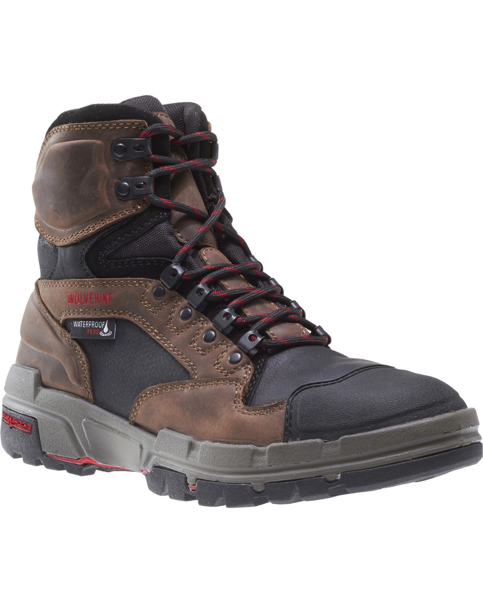 Wolverine Men s Legend Durashocks 6 Work Boots Composite Toe Sheplers
