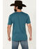 Image #4 - Moonshine Spirit Men's White Lightning Short Sleeve Graphic T-Shirt, Light Grey, hi-res
