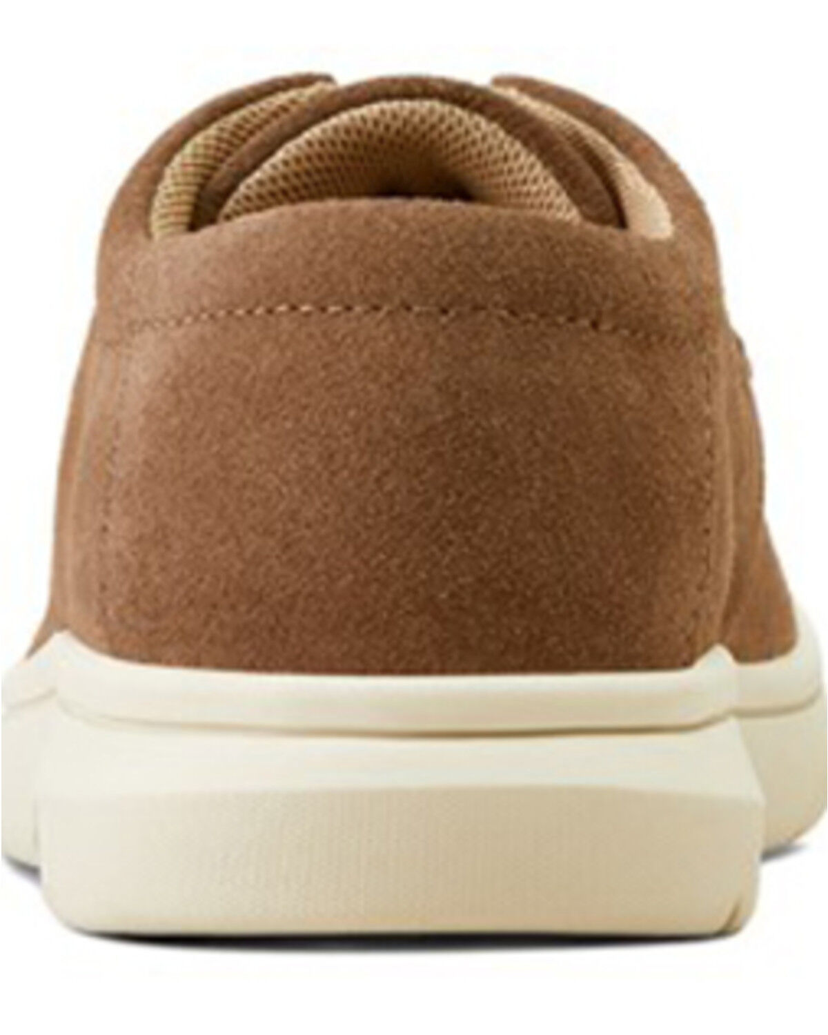 Image #3 - Ariat Boys' Suede Hilo Casual Shoes - Moc Toe, Brown, hi-res
