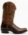 Moonshine Spirit Men's Pancho Tooled Western Boots - Square Toe, Brown, hi-res