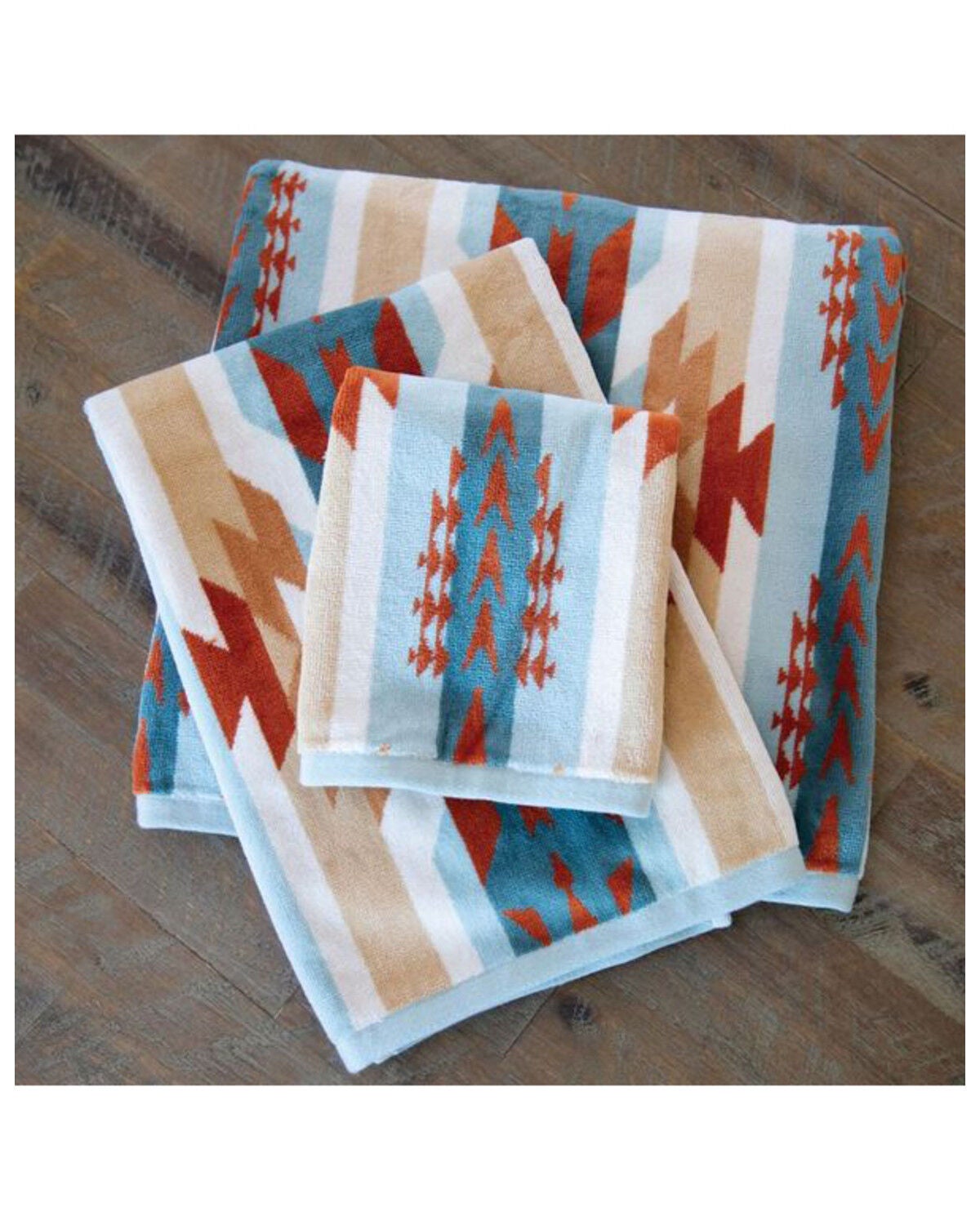 Carstens Home Pecos Southwestern Print Towel Set - 3 Piece, Multi, hi-res