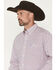 Image #2 - Wrangler Men's Paisley Print Long Sleeve Button-Down Stretch Western Shirt - Tall, Red, hi-res