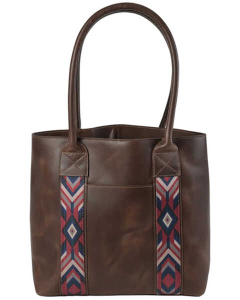 STS Ranchwear By Carroll Women's Basic Bliss Tote Handbag , Chocolate, hi-res