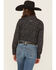 Image #4 - Ariat Women's Boot Stitch Kirby Long Sleeve Button-Down Stretch Western Shirt, Black, hi-res