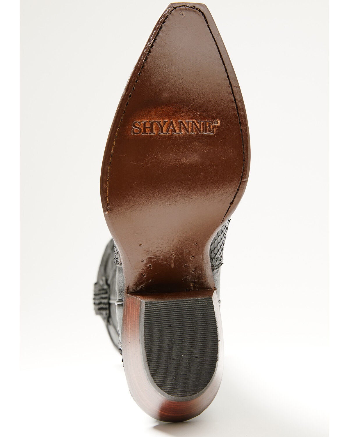 Image #7 - Shyanne Women's Exotic Python Tall Western Boots - Snip Toe, Black, hi-res