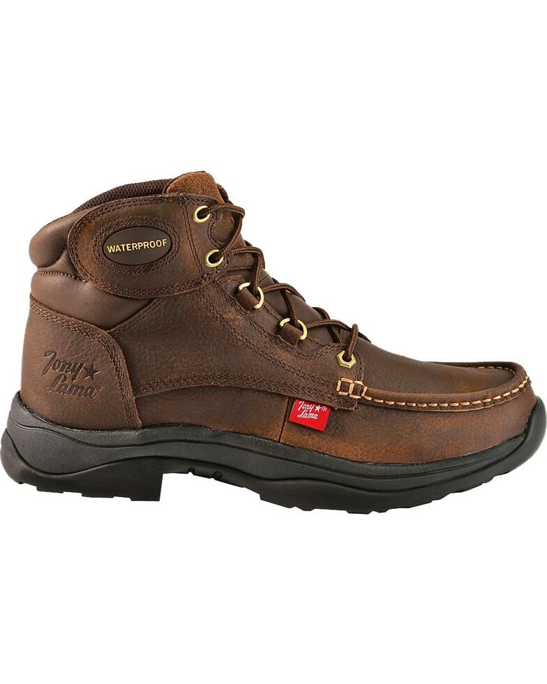 Tony Lama 3r Waterproof Lace Up Casual Boots Round Toe Sheplers