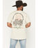 Image #1 - Ariat Men's Mezcal Logo Short Sleeve Graphic T-Shirt, Natural, hi-res