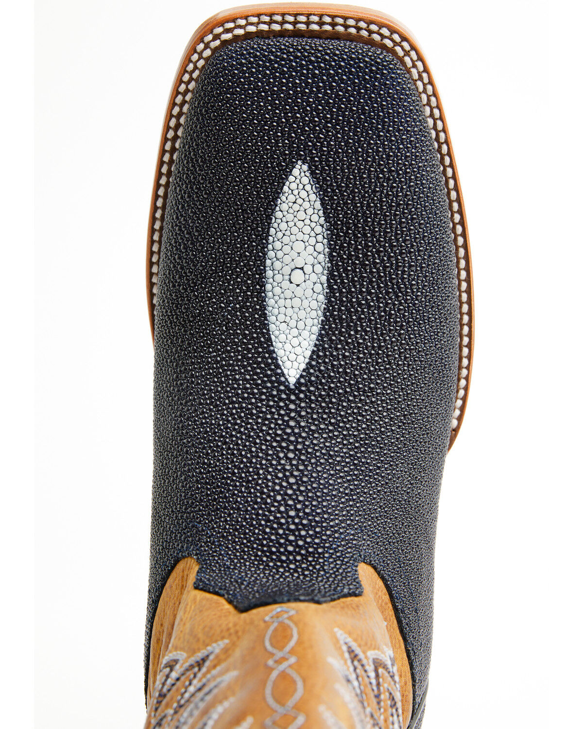 Image #6 - Cody James Men's Exotic Stingray Western Boots - Broad Square Toe, Navy, hi-res