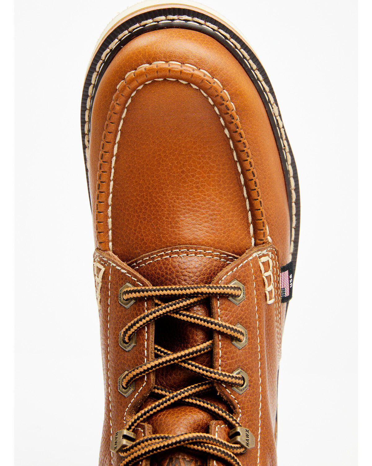 Image #6 - Hawx Men's 6" USA Pitstop Wedge Redesigned Work Boots - Soft Toe, , hi-res