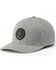 Image #1 - Cinch Men's Rubber Patch Ball Cap, Grey, hi-res