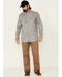 Image #2 - Ariat Men's FR Solid Vent Long Sleeve Button Down Work Shirt, Silver, hi-res