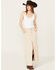 Image #1 - Free People Women's Come As You Are Corduroy Maxi Skirt, Sand, hi-res