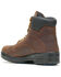 Image #3 - Wolverine Men's DuraShock Waterproof Lace-Up Work Boot - Steel Toe , Dark Brown, hi-res