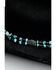 Image #2 - Paige Wallace Turquoise Stone Concho Hat Band, Black, hi-res
