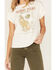 Image #3 - Cleo + Wolf Women's Born Free Graphic Tee, Ivory, hi-res