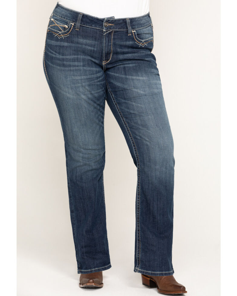 plus size ariat jeans