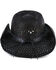 Image #3 - Shyanne Women's Alabama Straw Cowboy Hat, Black, hi-res