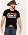 Image #1 - RANK 45&reg; Men's Star Logo Short Sleeve Graphic T-Shirt, Black, hi-res