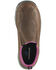 Image #6 - Nautilus Women's Slip-On Work Shoes - Composite Toe, Brown, hi-res