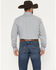 Image #4 - Cinch Men's Geo Print Long Sleeve Button-Down Western Shirt, White, hi-res
