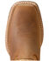 Image #4 - Ariat Boys' Hybrid Rancher Western Boots - Broad Square Toe , Brown, hi-res