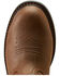 Image #4 - Ariat Women's 10" Riveter Pull-On BOA CSA Waterproof Boots - Composite Toe, Brown, hi-res