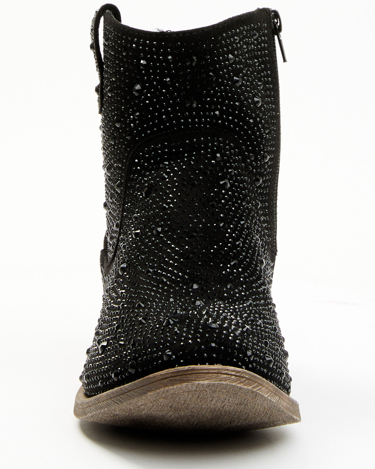 Image #4 - Very G Women's Kady Low 2 Western Booties - Round Toe, Black, hi-res