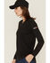 Image #2 - Ariat Women's FR Primo Baselayer Long Sleeve Shirt, Black, hi-res