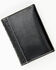 Cody James Men's Stitched Tri-Fold Wallet, Black, hi-res