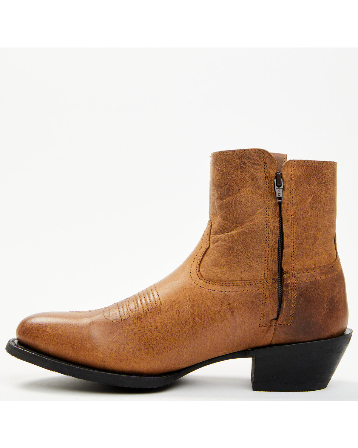Image #3 - Laredo Men's Cabrera Ankle Boots - Round Toe, Tan, hi-res