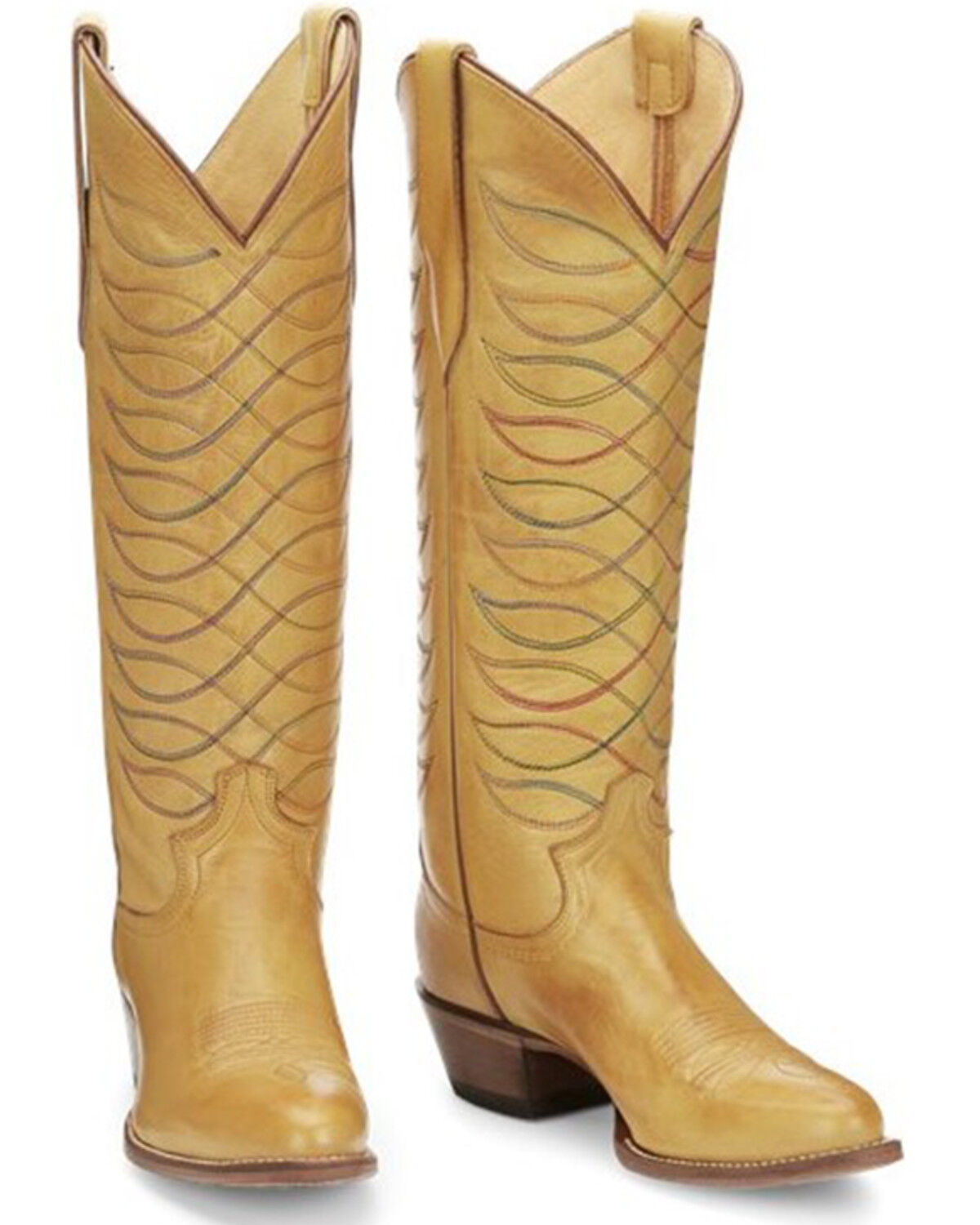 Image #1 - Justin Women's Whitley Western Boots - Round Toe, , hi-res