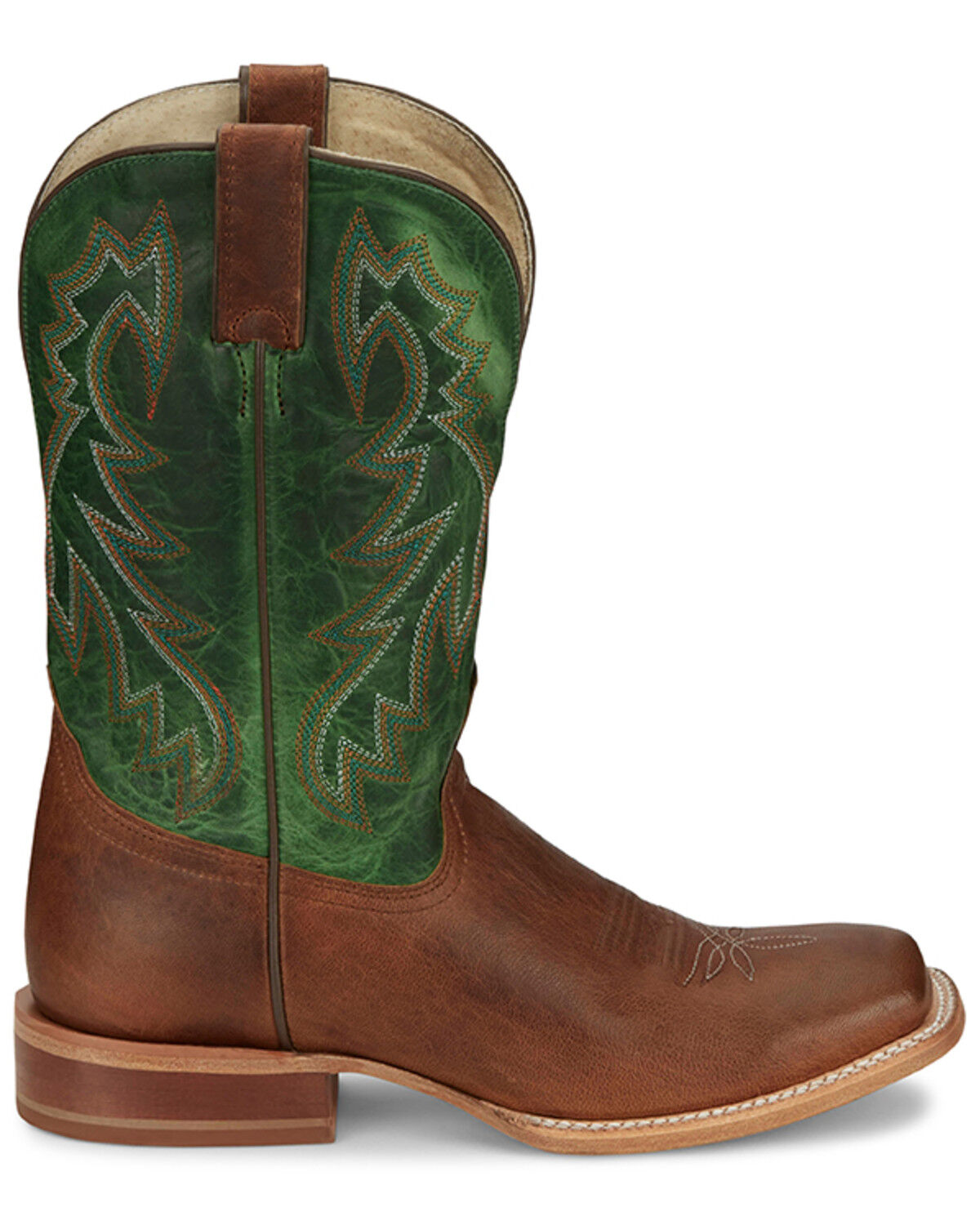 Image #2 - Tony Lama Men's Luciano Western Boots - Square Toe, Tan, hi-res