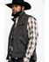 Image #6 - Cody James Men's Dusty 2.0 Oil Skin Zip-Up Vest , , hi-res