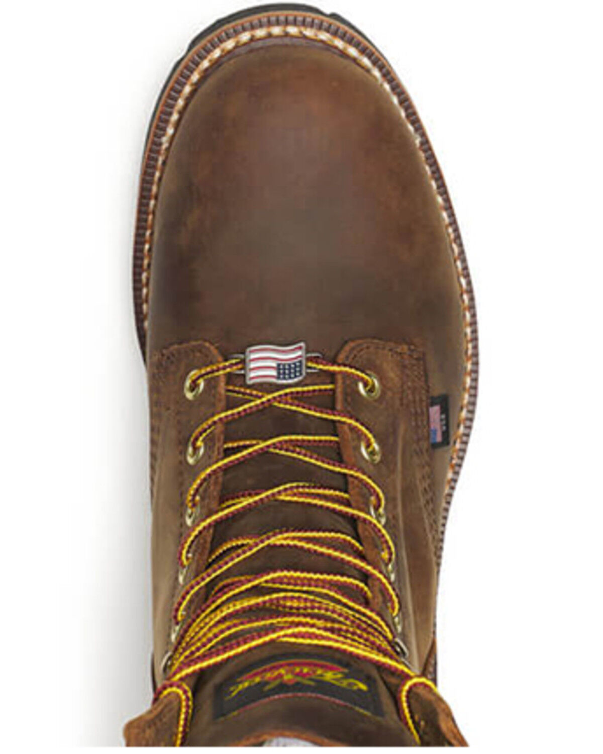 Image #4 - Thorogood Men's Logger Series 9" Stud Horse Waterproof Work Boots - Soft Toe, Brown, hi-res