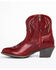 Image #3 - Ariat Women's Darlin Booties - Medium Toe, Red, hi-res
