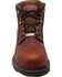 Image #3 - Ad Tec Men's 6" Tumbled Leather EH Work Boots - Steel Toe, Brown, hi-res