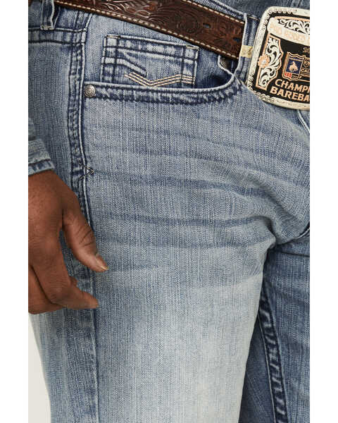 Image #2 - Cody James Men's Nashville Stretch Stackable Straight Jeans , Light Medium Wash, hi-res