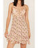 Image #3 - Free People Women's Adella Floral Print Sleeveless Slip Dress, Pink, hi-res