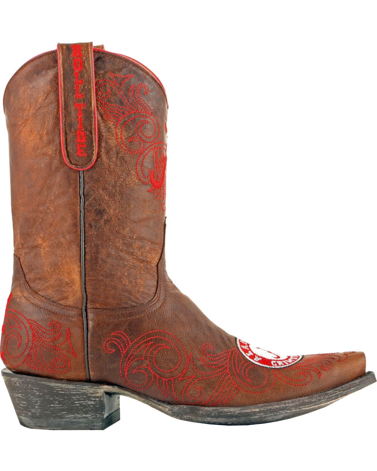 Alabama Western Boots - Snip Toe 