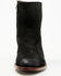 Moonshine Spirit Men's Pancho Roughout Ankle Boots - Round Toe, Black, hi-res