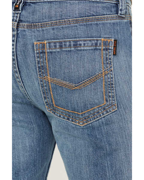 Image #4 - Cody James FR Men's Clover Leaf Wash Slim Straight 5-Pocket Stretch Jeans, Light Wash, hi-res