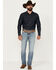 Image #1 - Ariat Men's M8 Baltimore Grizzly Light Wash Slim Stretch Jeans, Light Wash, hi-res