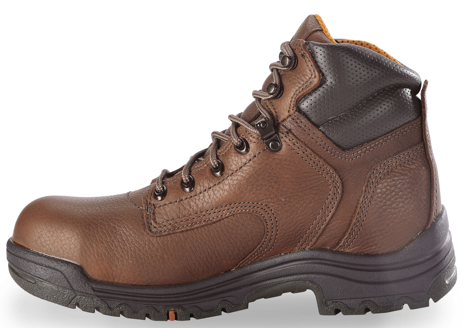 Image #3 - Timberland PRO Women's Titan Work Boots - Alloy Toe, Brown, hi-res