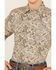 Image #3 - Cinch Boys' Paisley Print Long Sleeve Snap Western Shirt, Green, hi-res