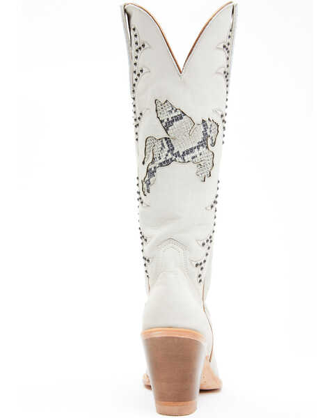 Idyllwind Women's Gambler Western Boots - Medium Toe, White, hi-res