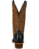 Image #5 - Tony Lama Men's Beau Tall Western Boots - Square Toe, Black/tan, hi-res