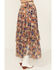 Image #4 - Beyond The Radar Women's Floral Print Tiered Maxi Skirt , Multi, hi-res