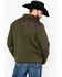 Image #5 - Outback Trading Co. Men's Garner Reinforced Zip-Up Jacket, Olive, hi-res