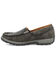 Image #3 - Twisted X Women's Slip-On Driving Mocs, Grey, hi-res