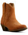 Image #1 - Ariat Women's Harlan Suede Western Booties - Round Toe, Brown, hi-res
